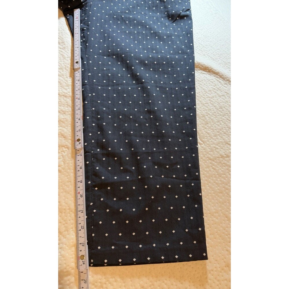 Nike Womens Dri Fit Golf Pants Size 14 Black/White Polka Dots Slim NWT - Picture 7 of 14
